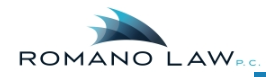 romano law logo